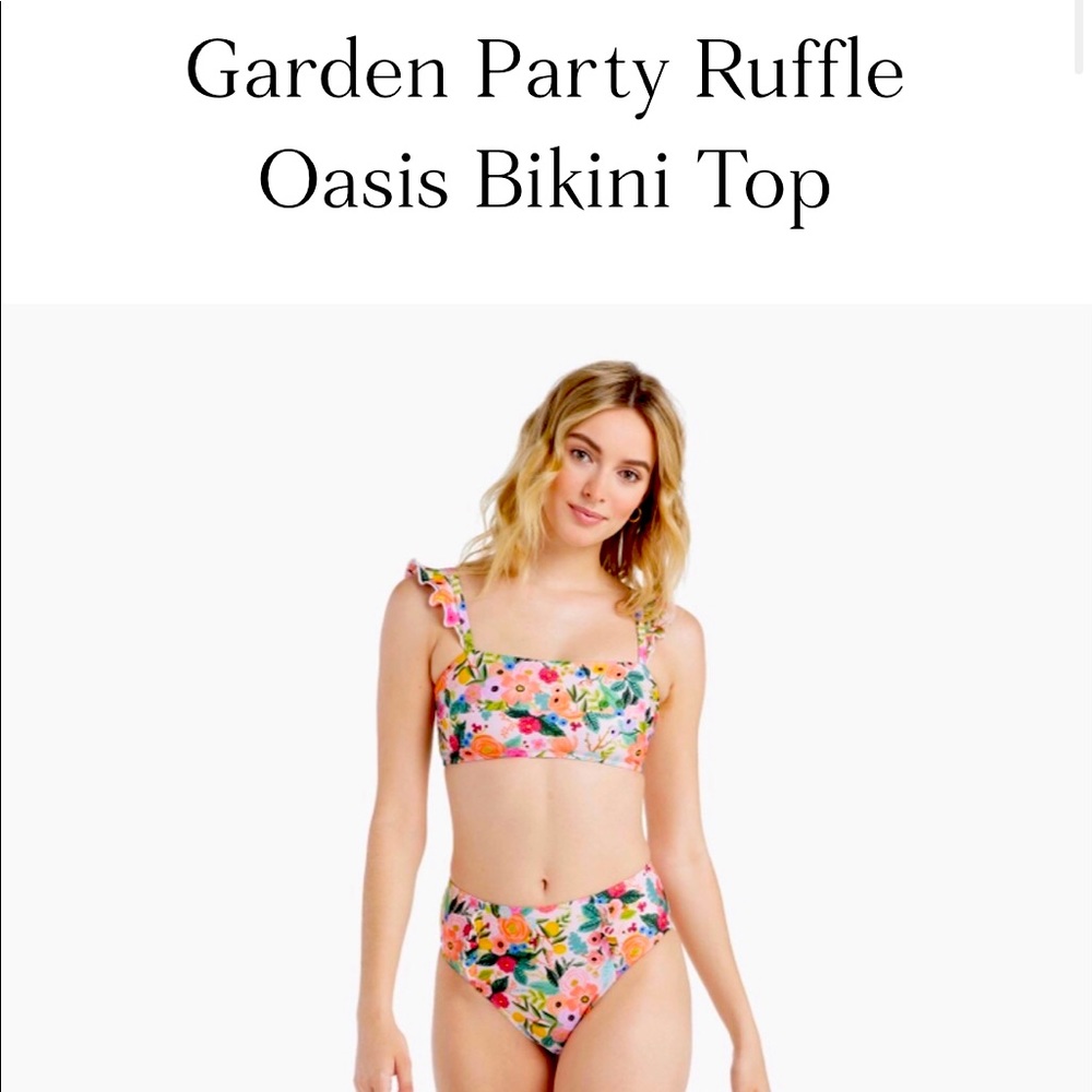 Rifle Paper Co. x Summersalt Garden Party Bikini